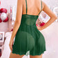 Alluring Women's Floral Lace Bodysuit Teddy Chemise: Sexy Mesh Sleepwear Lingerie