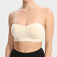 Ultimate Comfort Non-Slip Bandeau Bra: Seamless, Wireless, Strapless Support