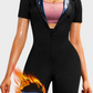 SheCurve Women's Full Body Slimming Sauna Suit Shapewear - Zipper Closure, Sweat Enhancing