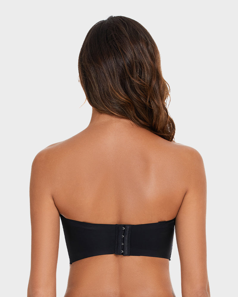 Plus Size Invisible Strapless Push Up Bra: Wireless, Backless, Reusable Lifting