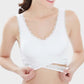 Elegant Wireless Breathable Lace Push Up Bra for Comfort and Support