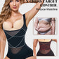 Open Bust Cross Compression Body Shaper for Tummy Control & Posture Support