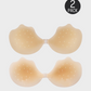 Comfortable Breathable Silicone Self-Adhesive Invisible Push-Up Bra 2-Pack