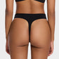 Invisible Seamless Comfort Thong Panties 2-Pack for Women Everyday Wear