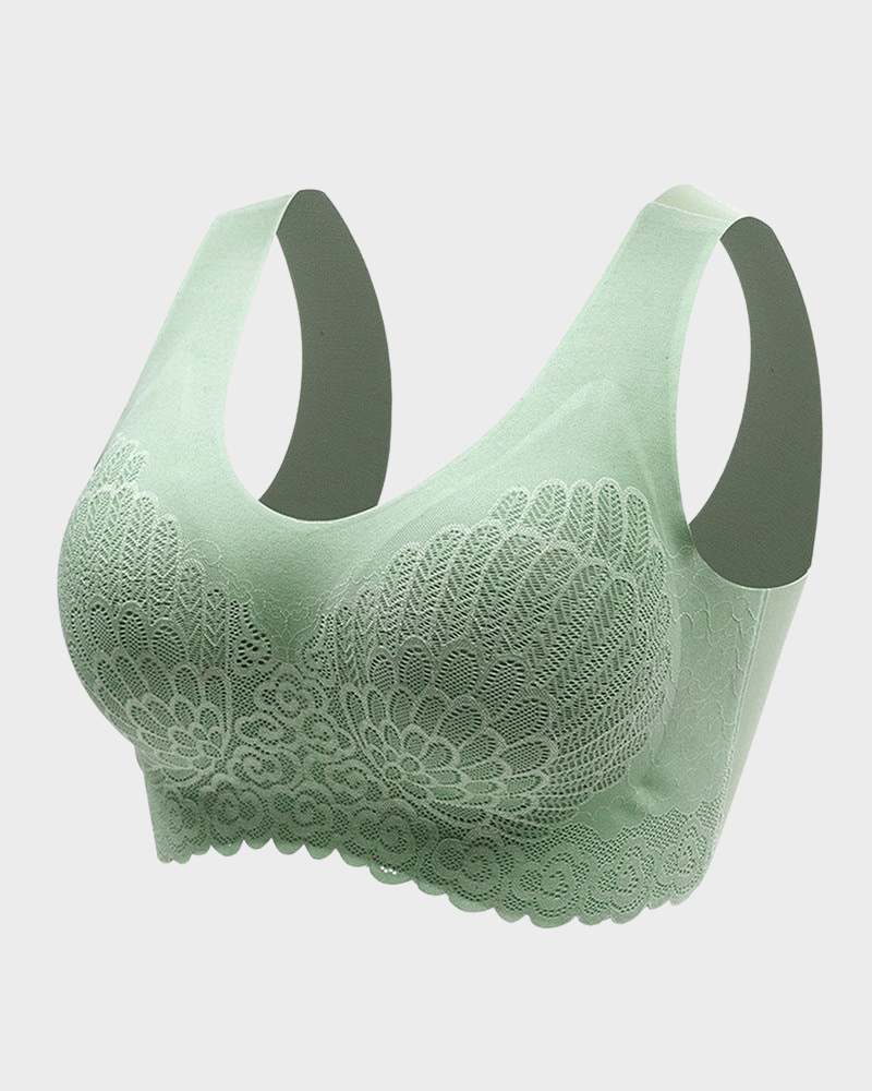 3-Pack Comfortable No Wire Seamless Push Up Bras for Everyday Support