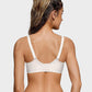 Shecurve Seamless Soft Comfort Wireless Mesh Bra for Everyday Smooth Support