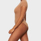 Seamless Everyday T-Shirt Bodysuit: Curve-Hugging, Tummy Control Shapewear for Women