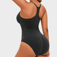 Women's Seamless Tummy Control Racerback Bodysuit Shaper for Comfortable Sculpting