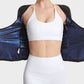 Ultimate Zipper Front Open-Bust Long Sleeve Thermal Sweat Sauna Suit Top