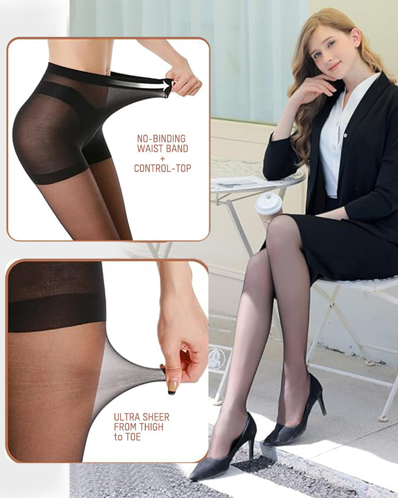 40D Unstoppable Sheer Tights: Run-Resistant, Comfortable, & Elegantly Durable Hosiery