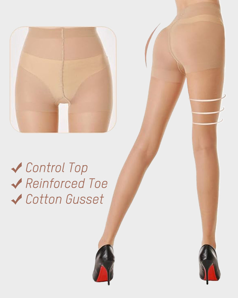 40D Unstoppable Sheer Tights: Run-Resistant, Comfortable, & Elegantly Durable Hosiery