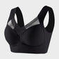 Ultimate Comfort Smoothing Mesh Bra: Wireless, Full Coverage, Breathable Support