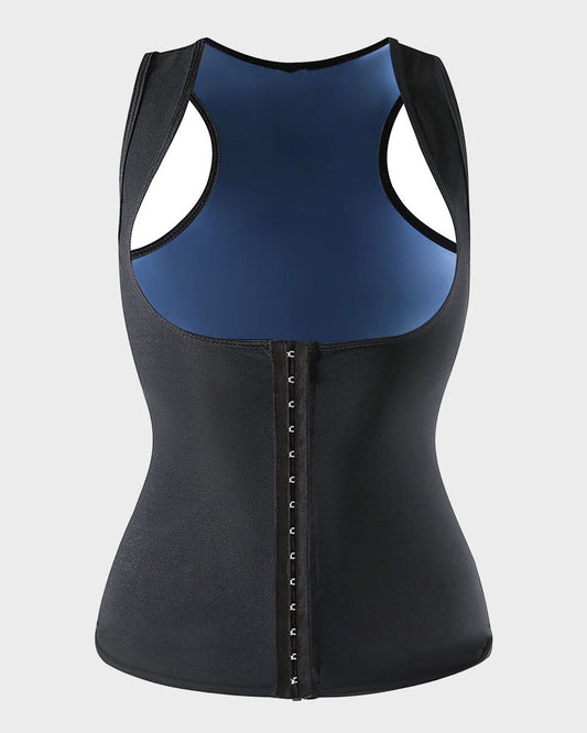 Women's Ultimate Slimming Sauna Sweat Waist Trainer Vest for Intense Workouts