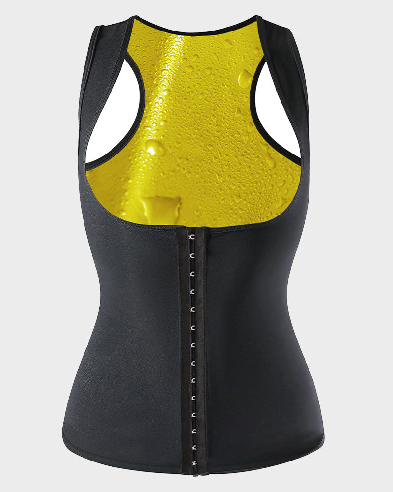 Women's Ultimate Slimming Sauna Sweat Waist Trainer Vest for Intense Workouts