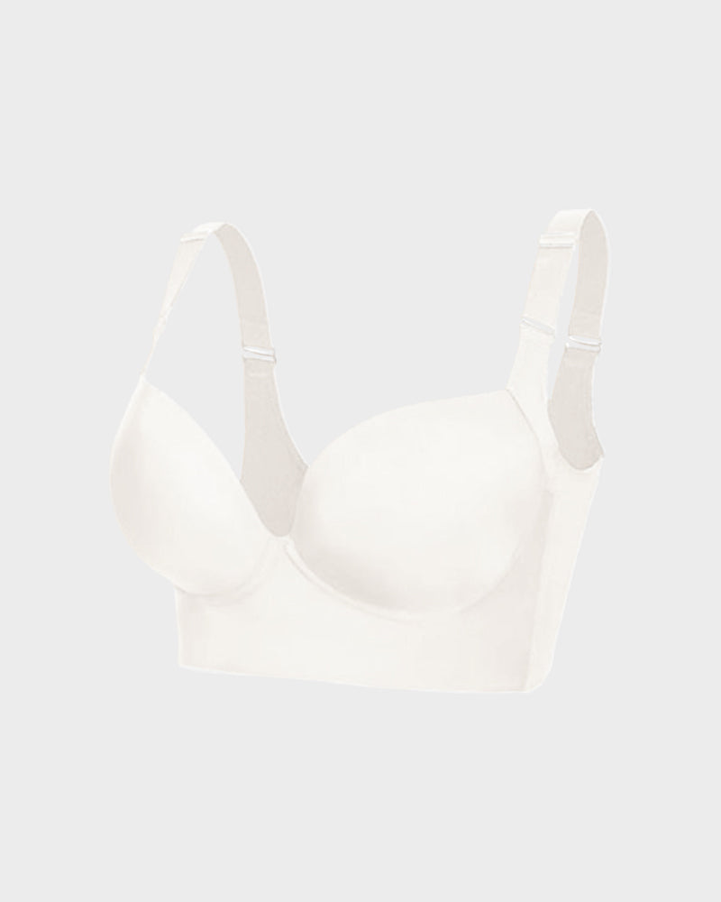 SheCurve Ultimate Lift Back Smoothing Bra 2-Pack: Black & Beige Comfort