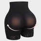 Boned High Waist Tummy Control Shaping Shorts with Zipper & Hooks