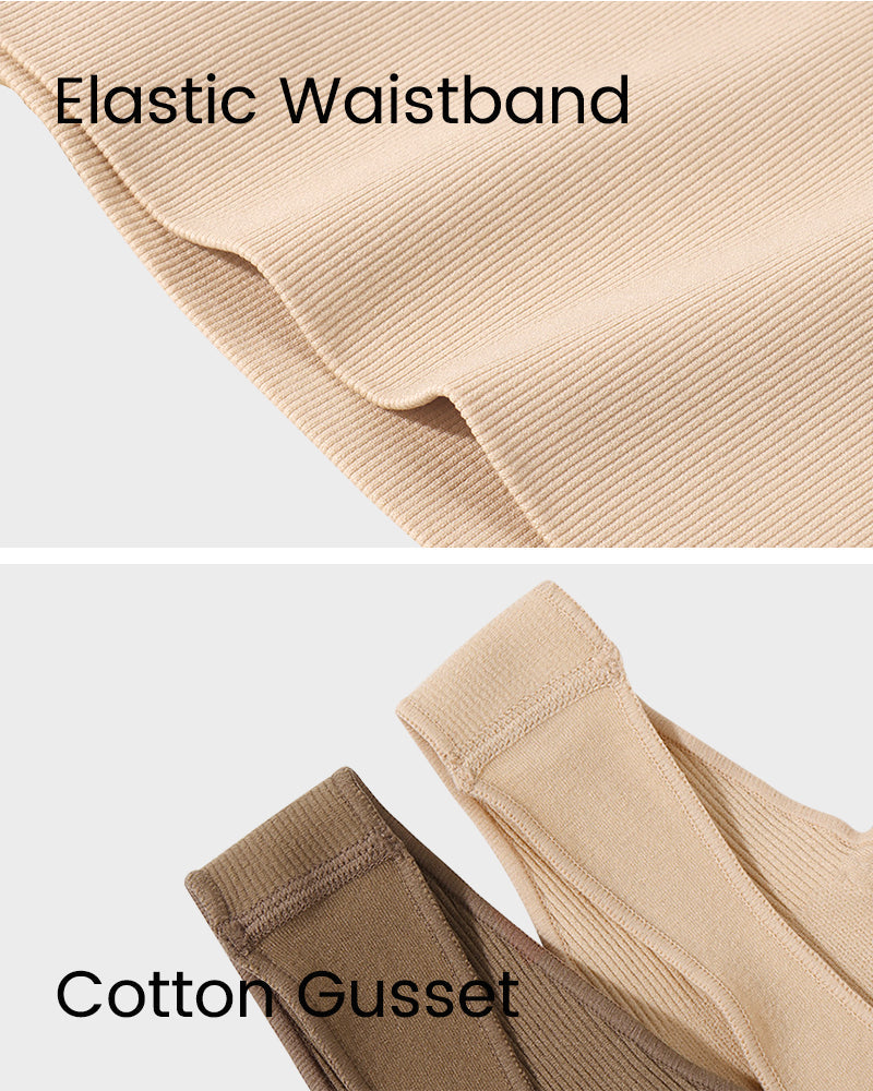 Seamless High-Waist Tummy Control Thong for Smooth Silhouette Everyday Comfort