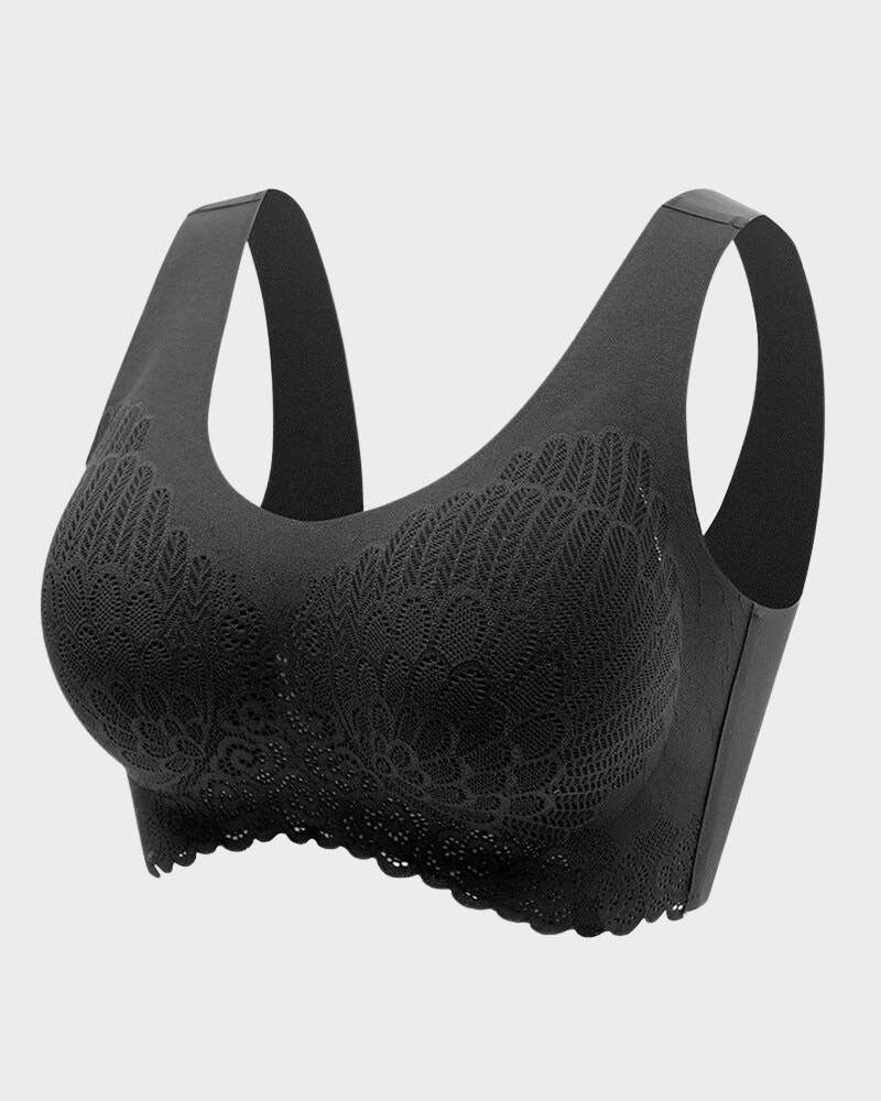 3-Pack Comfortable No Wire Seamless Push Up Bras for Everyday Support