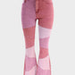 SheCurve® Flattering Wide Leg Women's Jeans with Fashion Stitching Detail