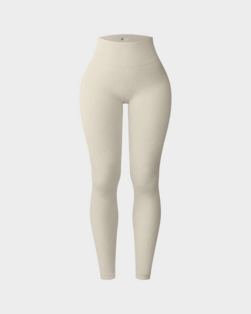Shecurve Ultra-Soft Seamless Sculpting Leggings with Tummy Control
