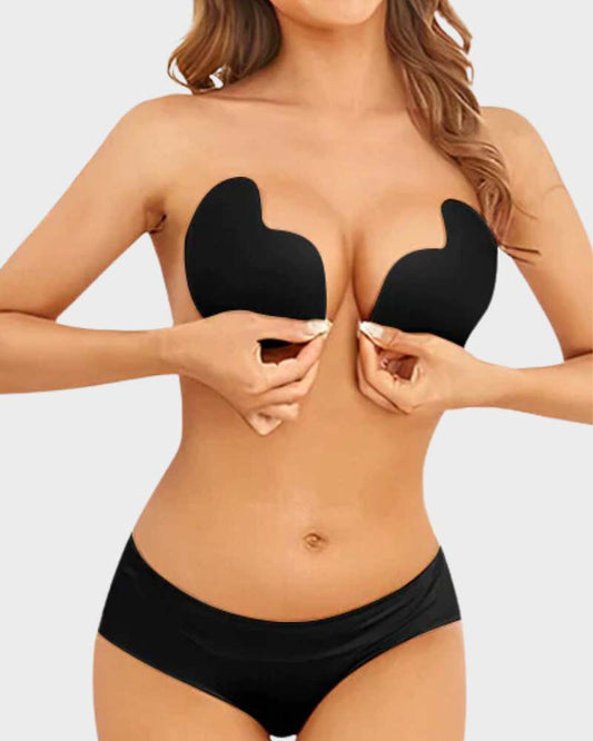 Breathable Adhesive Backless Strapless Nubra for Invisible Lifting & Support