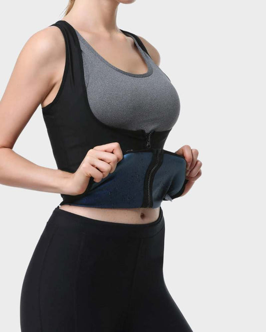 Premium Neoprene Sauna Sweat Vest for Women - Maximize Calorie Burn