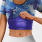 Women's High Elastic Sauna Sweat Shirt: Short Sleeve for Intense Workouts