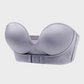 Invisible Strapless Push-Up Bra, Seamless Backless Design for Ultimate Lift