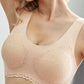 3-Pack Comfortable No Wire Seamless Push Up Bras for Everyday Support