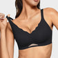 Shecurve Seamless Soft Comfort Wireless Mesh Bra for Everyday Smooth Support