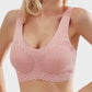 3-Pack Comfortable No Wire Seamless Push Up Bras for Everyday Support