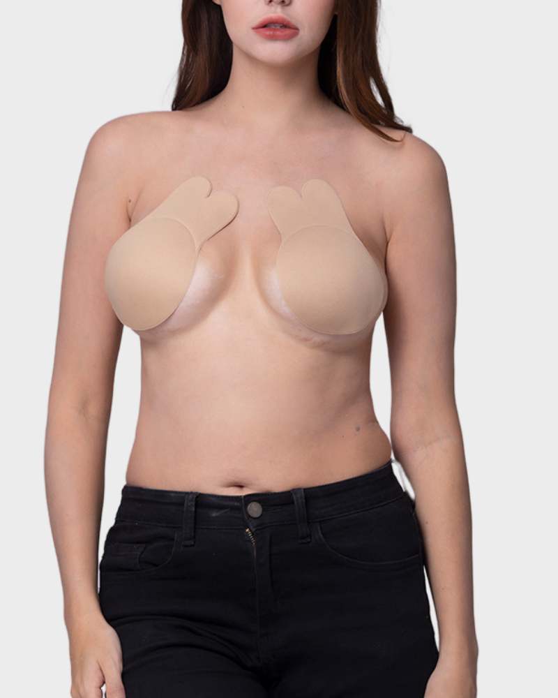 Reusable Silicone Breast Lift Nipple Covers Self-Adhesive Strapless Invisible Pasties