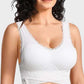 Elegant Wireless Breathable Lace Push Up Bra for Comfort and Support