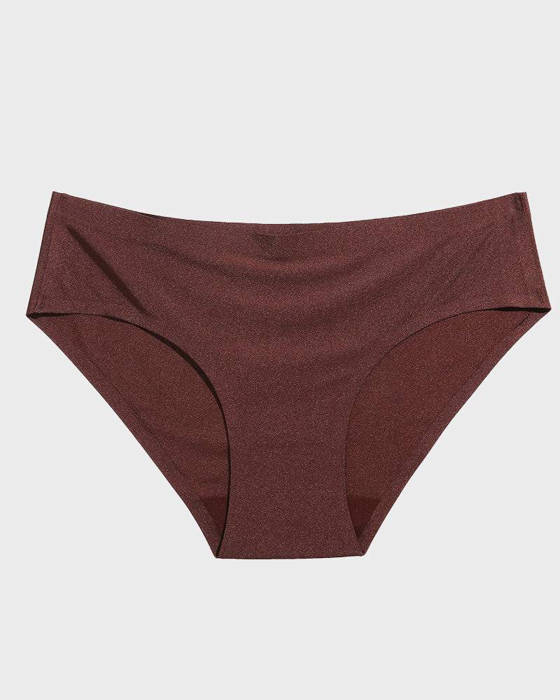 Seamless Hipster No-Show Underwear: Silky Soft, High-Cut, Invisible, Comfortable Panties