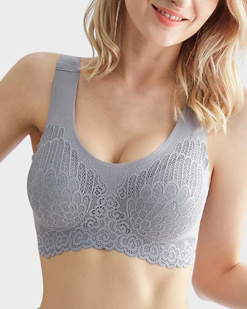 3-Pack Comfortable No Wire Seamless Push Up Bras for Everyday Support