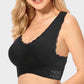 Elegant Wireless Breathable Lace Push Up Bra for Comfort and Support