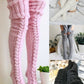 Warm Cable Knit Over-Knee Socks: Cozy, Stylish, Luxurious Winter Comfort