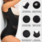 Open Bust Cross Compression Body Shaper for Tummy Control & Posture Support