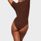 Seamless Everyday T-Shirt Bodysuit: Curve-Hugging, Tummy Control Shapewear for Women