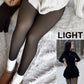 Cozy Translucent Fleece Lined Tights: Warm, Shaping, Skin-Tone Winter Hosiery