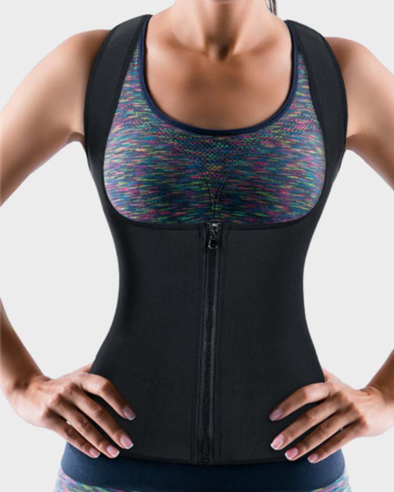 Premium Neoprene Sauna Sweat Vest for Women - Maximize Calorie Burn