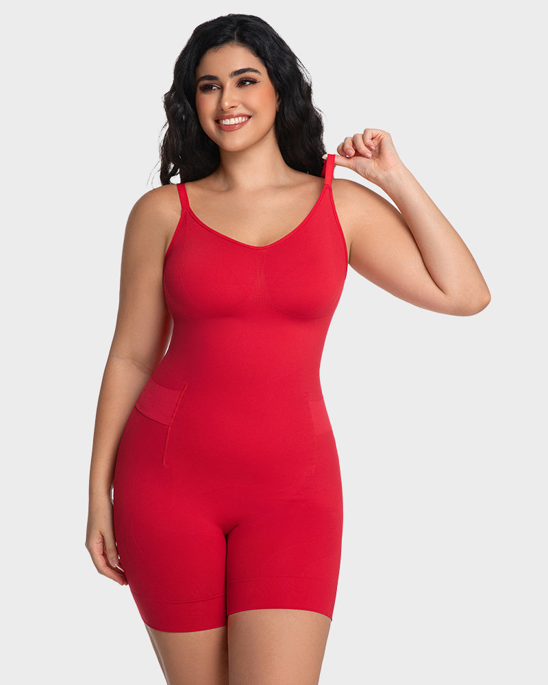 SheCurve All-in-One Sculpting Bodysuit: Firm Control, Easy-Off Design