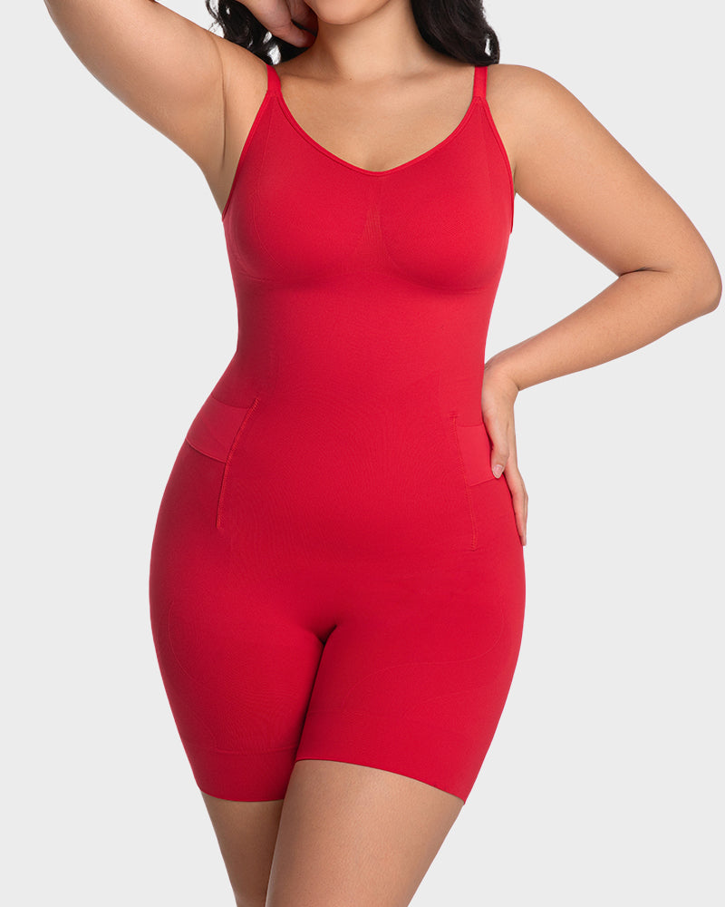 SheCurve All-in-One Sculpting Bodysuit: Firm Control, Easy-Off Design