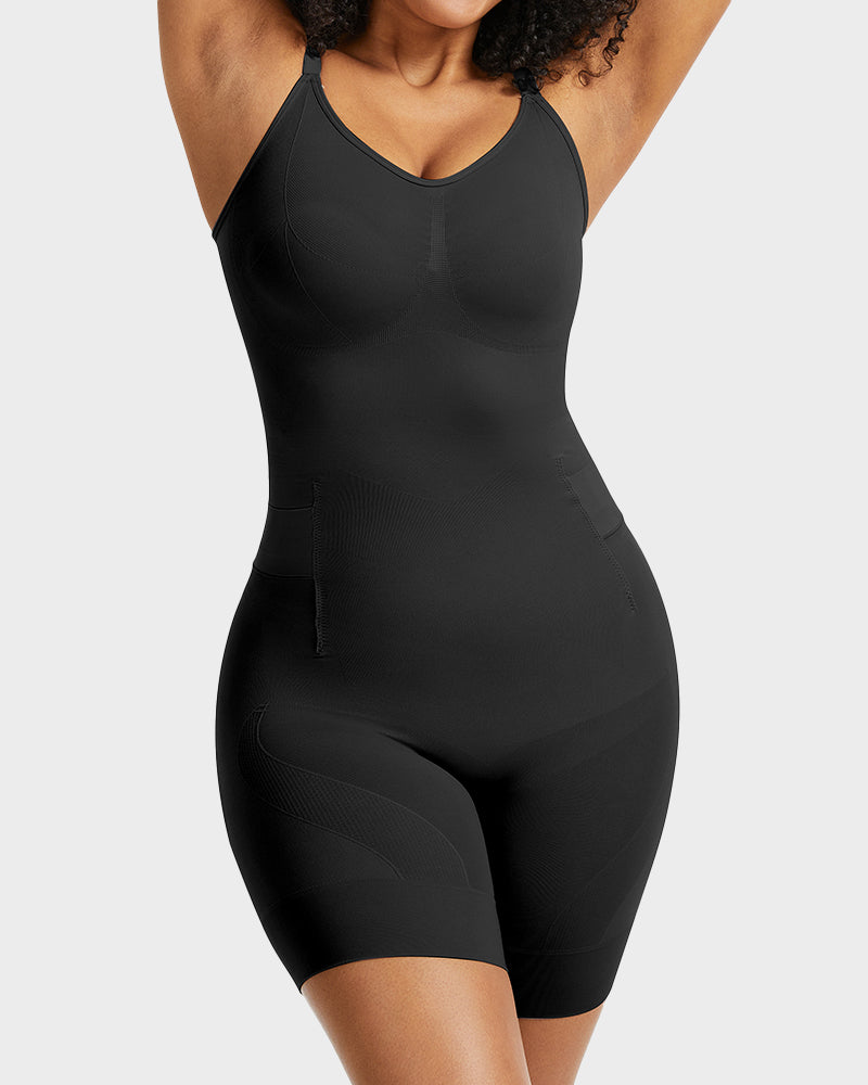 SheCurve All-in-One Sculpting Bodysuit: Firm Control, Easy-Off Design