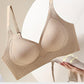 Wireless V-Neck Luxe Bra with Anti-Sagging Jelly Lift and 3D Molded Cups