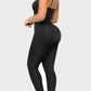Sleek Athletic Bodycon Shapewear Romper: Effortless Style & Comfort Built-In