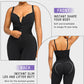 Sleek Athletic Bodycon Shapewear Romper: Effortless Style & Comfort Built-In