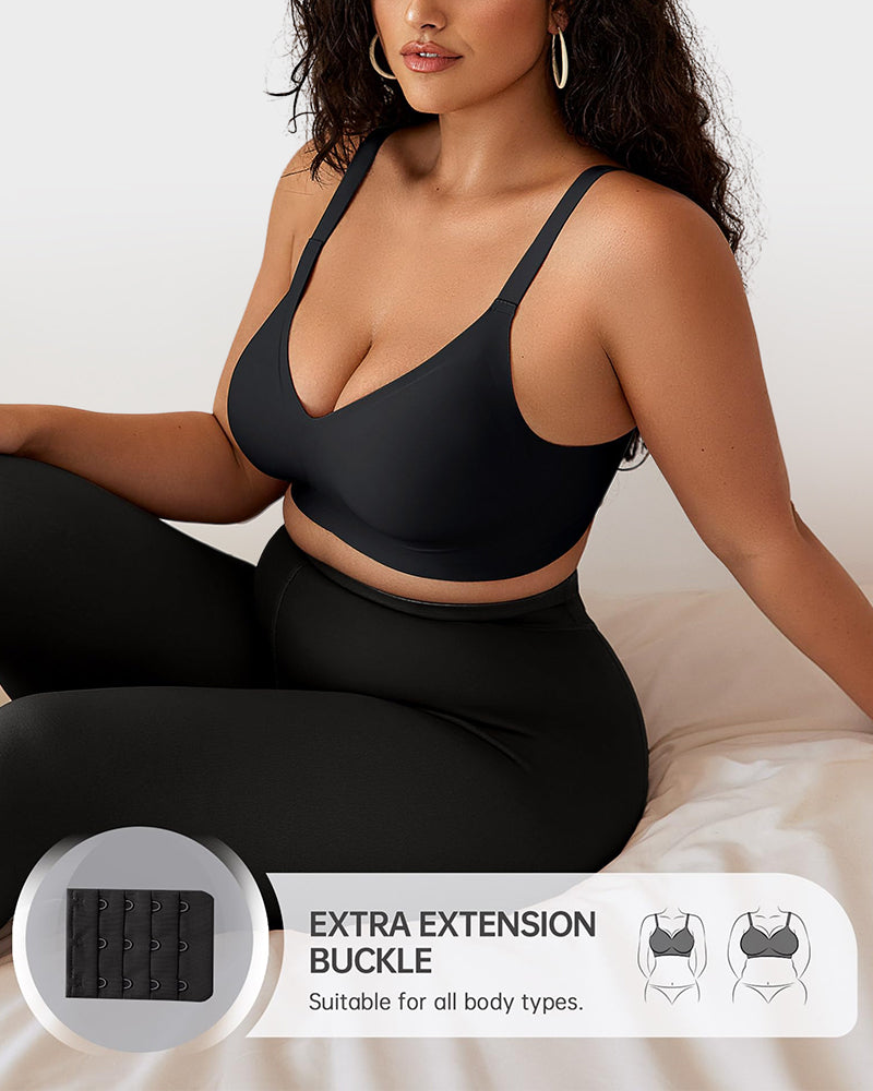 SheCurve Seamless Soft Comfort Wireless Bra: Revolutionary Jelly Strip Support