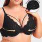 Elegant Non-Padded Lace Strappy Push-Up Bra: Comfortable, Supportive, and Sexy Lingerie
