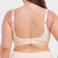 Comfortable Full Coverage Lace Trim Minimizer Bra - Everyday Wireless Support